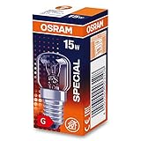 Osram Backofenlampe, E14-Sockel, 15 Watt, Klar