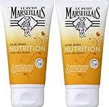 Le Petit Marseillais pflegende Handcreme für sehr trockene Haut, 75 ml, 2 Stück