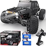 Ferngesteuertes Auto 1/16 RC Car 4WD mit 40 km/h Hochgeschwindigkeits,2 Akku Lange Laufzeit,2,4 GHz Fernbedienung Geländewagen Outdoor Indoor Fahrzeug für Jungen Erwachsene, Kinder