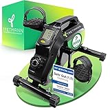 Neu Tretmann Pedaltrainer Set -extra Leise & gelenkschonend - ink. Befestigungsband -DEKRA Geprüft- Beintrainer für Senioren Heimtrainer Mini Bike