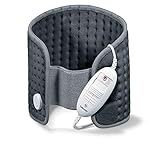 Beurer HK 49 Cosy Heizkissen, zur Anwendung an Bauch und Rücken, mit Gummiband und Klettverschluss, Abschaltautomatik, maschinenwaschbar