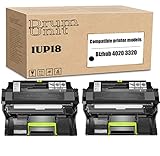 VENYAA IUP-18 Black Imaging Unit Compatible Drum Unit Ersatz für Konica Minolta IUP18, hohe Ertragsarbeit mit Bizhub 4020 3320 Drucker 2Pack