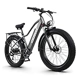 CEAYA Elektrofahrrad,E-Bike für Herren und Damen,26''E-Mountainbike,48V18AH E Fahrrad,Shimano 8-Gänge Elektro Fahrrad