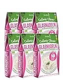 6 x Slendier Bio Konjak Nudeln | Glasnudel-Style | Kalorienarm | Shirataki | Quelle für Ballaststoffe | Glutenfrei | 6 x 250 g