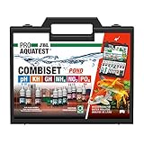 JBL Wassertest-Koffer, mit 6 Tests und Zubehör, Für Koi- und Gartenteiche, PROAQUATEST COMBISET POND, 1 Stück (1er Pack)