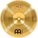 Meinl Cymbals HCS China 12 Zoll (Video) Schlagzeug Becken (30,48cm) Messing, Traditionelles Finish (HCS12CH)