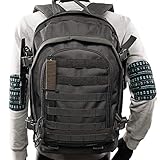 HIGHLAND TACTICAL Unisex-Erwachsene Major Taktischer Rucksack, anthrazit, 19'