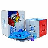 Aigidusansu Moyu Super RS3M 2022 3x3x3 Magnetischer Zauberwürfel,Professional Stickerless Speed Cube Twist Puzzle Lernspielzeug Geschenk