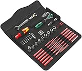 Wera 05135926001 KK W 1 Kraftform Kompakt W1 Wartung, Werkzeug-Set, 35-teilig Schwarz Stück