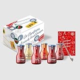 Curtice Brothers Bio Weiße Weihnachtsbox (6 x 270 ml, 2 x Ketchup, 1 x Sweet Chili Sauce, 1 x Curry Ketchup, 1 x Chili Ketchup, 1 x Mayonnaise, Weihnachtskarte, Villeroy & Boch Löffel)