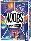 KOSMOS 683771 Noobs - Im Weltraum, Meistert gemeinsam Weltraum-Missionen, lustiges und kommunikatives Kartenspiel, für 3-5 Personen, ab 10 Jahre, Partyspiel, Reisespiel, Mitbringsel, kleines Geschenk