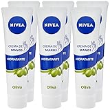 NIVEA NIVEA Handcreme Olivenöl - 100 ml - 6 Stück