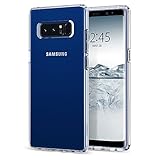 Spigen Liquid Crystal Hülle Kompatibel mit Samsung Galaxy Note 8 -Crystal Clear