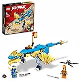 LEGO 71760 NINJAGO Jays Donnerdrache EVO, Drachen Spielzeug für Kinder ab 6 Jahren mit Drachenfigur und Schlangen, Blitzdrache