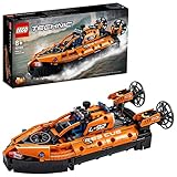 LEGO 42120 Technic Luftkissenboot für Rettungseinsätze - Flugzeug, 2-in-1 Spielzeug aus Bausteinen, Geschenk für Mädchen und Jungen ab 8 Jahren