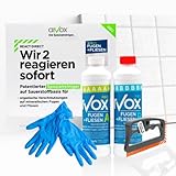 Arvox Pro Fugen + Fliesen Spezialreiniger - Fugenreiniger Bad Fliesen - auch für Silikonfugen - Sanitärreiniger - grout cleaner - Reiniger Starterset - 4-teiliges Set