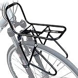 Vklopdsh Fahrrad-FrontgepäCkträGer, GepäCkträGer Aus Aluminiumlegierung, 15 Kg KapazitäT, Mountainbike-GepäCkträGer