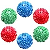 Tucireat Trocknerbälle 6 Stück Trocknerbälle für Wäschetrockner Trockner Ball Waschkugel für Waschmaschine Waschball Trockner Bälle Wiederverwendbare Dryer Balls Wäschetrockner Ball Trocknen Ball