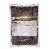 Makana Mineralfutter KOMPLETT Pellets für Tiere, 1,5 kg Beutel