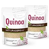 NATURACEREAL Quinoa, weiß, 2er Pack (2 x 1000g)