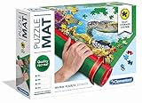 Clementoni 30229 Puzzlerolle, praktische Unterlage für Puzzles bis 2000 Teile, einfache Aufbewahrung & Transport, Puzzlematte aus Filz, für kleine Puzzle-Experten ab 6 Jahren