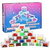 24 Stück Geduldsspiele Mini Denkspiel, Mini Geduldsspiel Knobelspiel Geduld Spiel, Kugelspiel Geschicklichkeitsspiele, Knobelspiele für Kinder und Erwachsene, Fördert die Konzentration Stress Ablassen