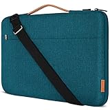 DOMISO 11 Zoll Laptop Tasche Hülle Wasserdicht Stoßfestes Notebook Sleeve Case Schultertasche Schutzhülle für 12.3' Microsoft Surface Pro 6/11.6' MacBook Air/13 MacBook Pro Touch Bar,Teal