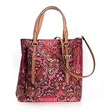 Oilily Paisley City Handbag Cherry