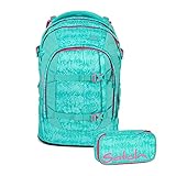 satch Pack Aloha Mint Schulrucksack Set 2tlg.