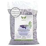 NaturaForte Lavendelblüten 500 g - Duftintensiv & bläulich, Lavendel getrocknet für Duftkissen, Potpourri Duft, Lavendelsäckchen, Seifen, Duftsäckchen