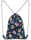 PAW PATROL Turnbeutel Kinder, Turnbeutel Kindergarten und Schule, Sportbeutel Junge Drawstring Bag