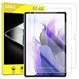 QUESPLE 2 Stück Panzerglas Schutzfolie für Samsung Galaxy Tab S8 Plus 2022 / Tab S7 FE 2021 / Tab S7 Plus 2020 5G 12.4 Zoll, Anti-Kratzer, Einfache Installation Gehärtetem Glas Displayschutz