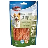 Trixie 31586 PREMIO Cheese Chicken Stripes, 100 g