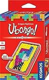 KOSMOS 695248 Ubongo! Brain Games, Knobel-Spaß für 1 Person, Gehirn-Jogging mit 200 Aufgaben, Verschiedene Levels, handliche Box für unterwegs, Brain Teaser ab 8 Jahre, Konzentrationsspiel