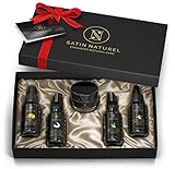 Luxuriöses BIO Geschenkset Frauen Vegan 5x30ml - Geschenke für Frauen Weihnachten - Bio Aloe Vera Gel, Arganöl, Vitamin C Serum mit E A & Hyaluron Serum & Creme - Weihnachtsgeschenke für Frauen