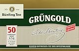 Bünting Tee Grüngold Echter Ostfriesentee 50 x 5 g Beutel, 4er Pack (4 x 250 g)