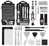 145 in 1 Feinmechaniker Werkzeug Set, VMAN Feinmechaniker Schraubendreher Set Magnetisch, Präzisionsschraubendreher mit Schraubenausdreher S2 Stahl, Reparatur Werkzeug Set für Handy, Computer