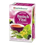 Bad Heilbrunner Basisch Vital Tee im Filterbeutel, 5er Pack (5 x 20 Filterbeutel)