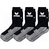 Erima Sportsocken 3-Pack Schwarz 35-38