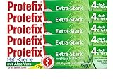 5x Protefix Haftcreme Aloe Vera Extra-Stark mit Nass-Haftkraft, 40-ml-Stück