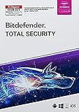 Bitdefender Total Security 2021 1 Gerät / 18 Monate (Code in a Box)|Standard|1|18 Monate|PC/Mac/Android|Download