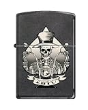 Zippo Benzinfeuerzeug Totenschädel Rider 50811174 3,5 x 1,0 x 5,5 cm