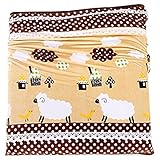 Decken Flauschige Blankets, flauschig Weiche Warme Throw Mikrofaser Korallensamt-Gelbes Lamm-Muster mehrfache Größen (Color : Beige, Size : 180 * 200cm)