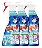 Der General Universal Bergfrühling, Allzweckreiniger Spray für hygienische Sauberkeit 3er Pack (3 x 500 ml)