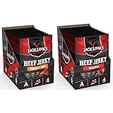 Jack Links Beef Jerky Sweet & Hot – 12er Pack (12 x 25 g) – Proteinreiches Trockenfleisch vom Rind – Getrocknetes High Protein Dörrfleisch & Beef Jerky Original – 12er Pack (12 x 25 g)