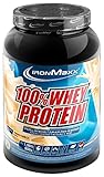 IronMaxx 100% Whey Protein Pulver Molke wasserlöslich, Geschmack French Vanilla, 900 g Dose (1er Pack)