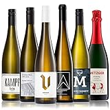 GEILE WEINE Weinpaket RIESLING (6 x 0,75l) Deutscher Weißwein von Winzern aus Rheingau, Pfalz, Saar und Rheinhessen