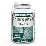 Chlorophyll 40 mg vegane Tabletten 250 Stk. für frischen Atem und einen angenehmen Körpergeruch