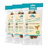 Carnello Hundesnack – Hundecroissant – Hundesnack getreidefrei, Hunde Kauartikel, Leckereien für Hunde, Hundeleckerli (3 x 90g)