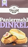 Bauckhof Dinkel-Paniermehl, 6er Pack (6 x 200 g Tüte) - Bio